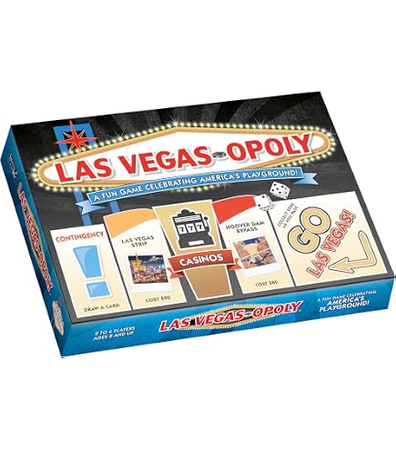Amazon.com: Las Vegas Monopoly by USAopoly : Toys & Games